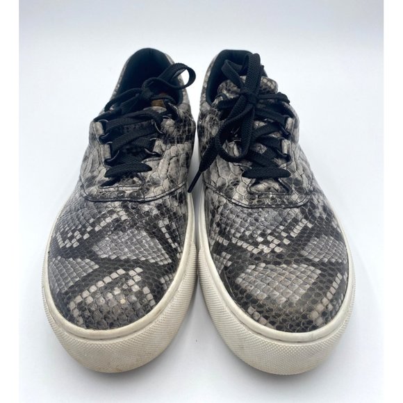 SAS Free Rein Mamba Python Print Lace Up Sneakers Black Women's Size 10 N - Picture 2 of 8